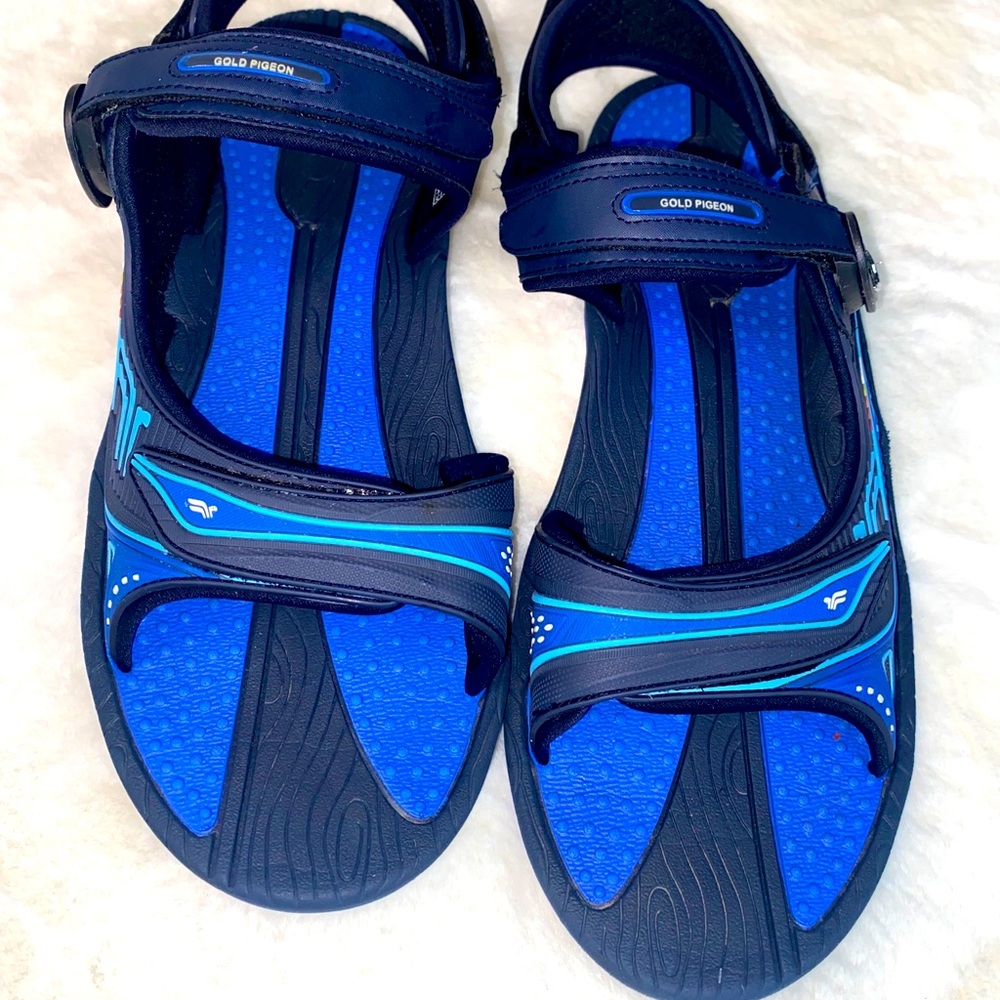 Gold Pigeon Shoes SIGNATURE SPORTS Sandals & Flip Flops for Men 9.5 & Women 11.5